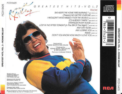 Ronnie Milsap - Greatest Hits, Vol. 2 (CD) | Near Mint (NM or M-) Excellent (EX)