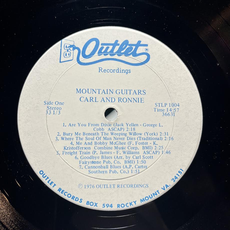 Carl Scott (4) - Mountain Guitars (VINYL) | Near Mint (NM) Near Mint (NM)