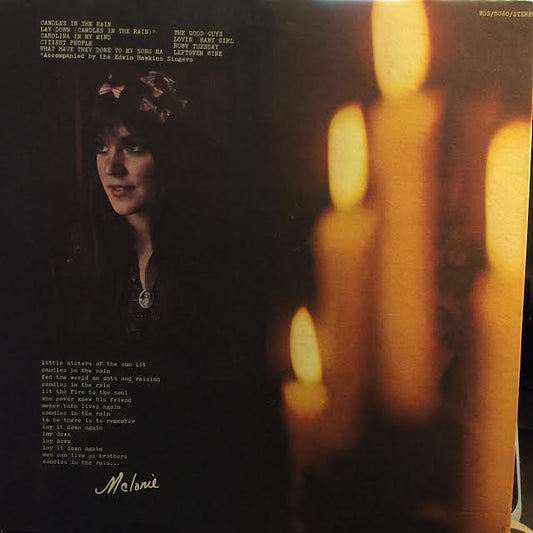 Melanie (2) - Candles In The Rain (VINYL) | Near Mint (NM or M-) Excellent (EX)