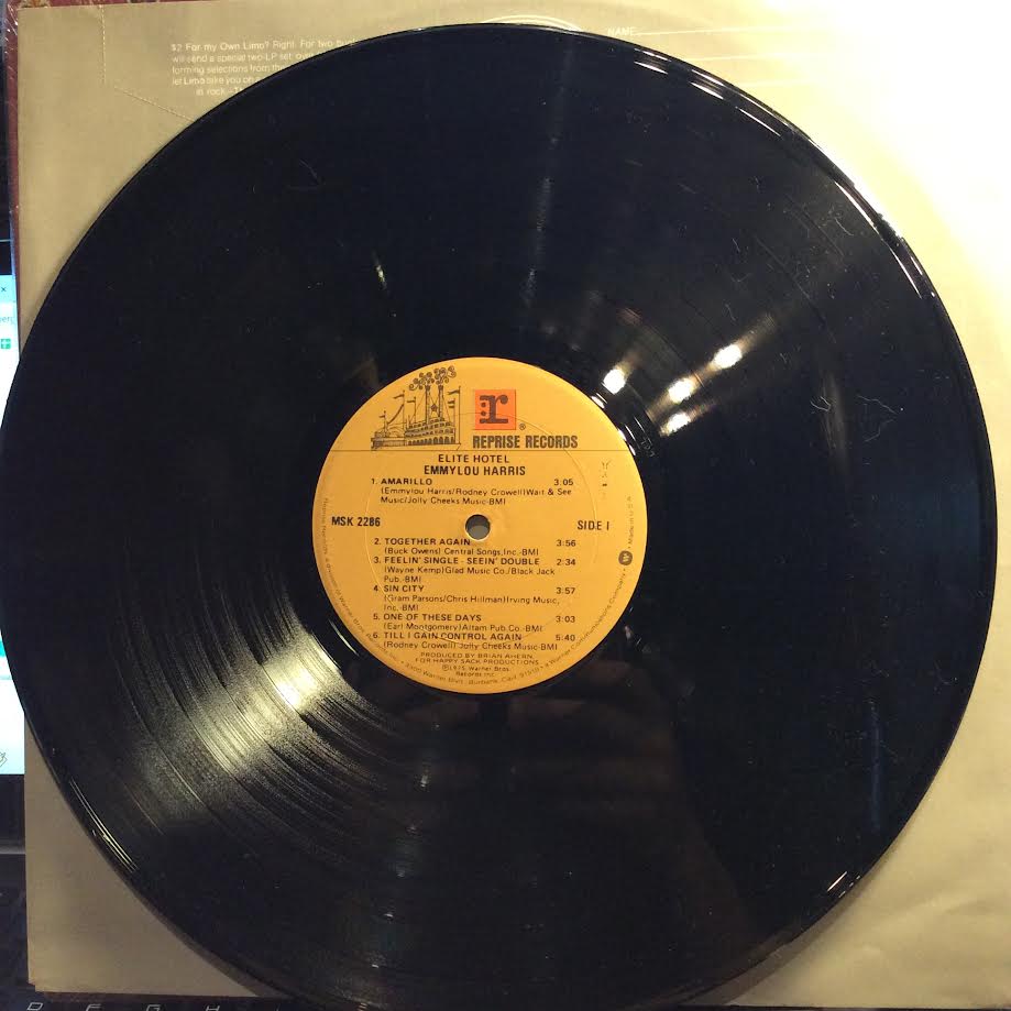 Emmylou Harris - Elite Hotel (VINYL) | Near Mint (NM) Near Mint (NM)