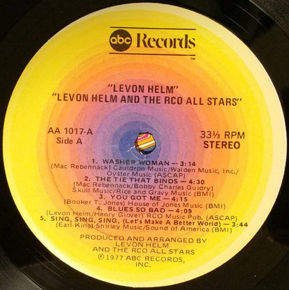Levon Helm - Levon Helm And The RCO All-Stars (CD) | Near Mint (NM) Near Mint (NM)