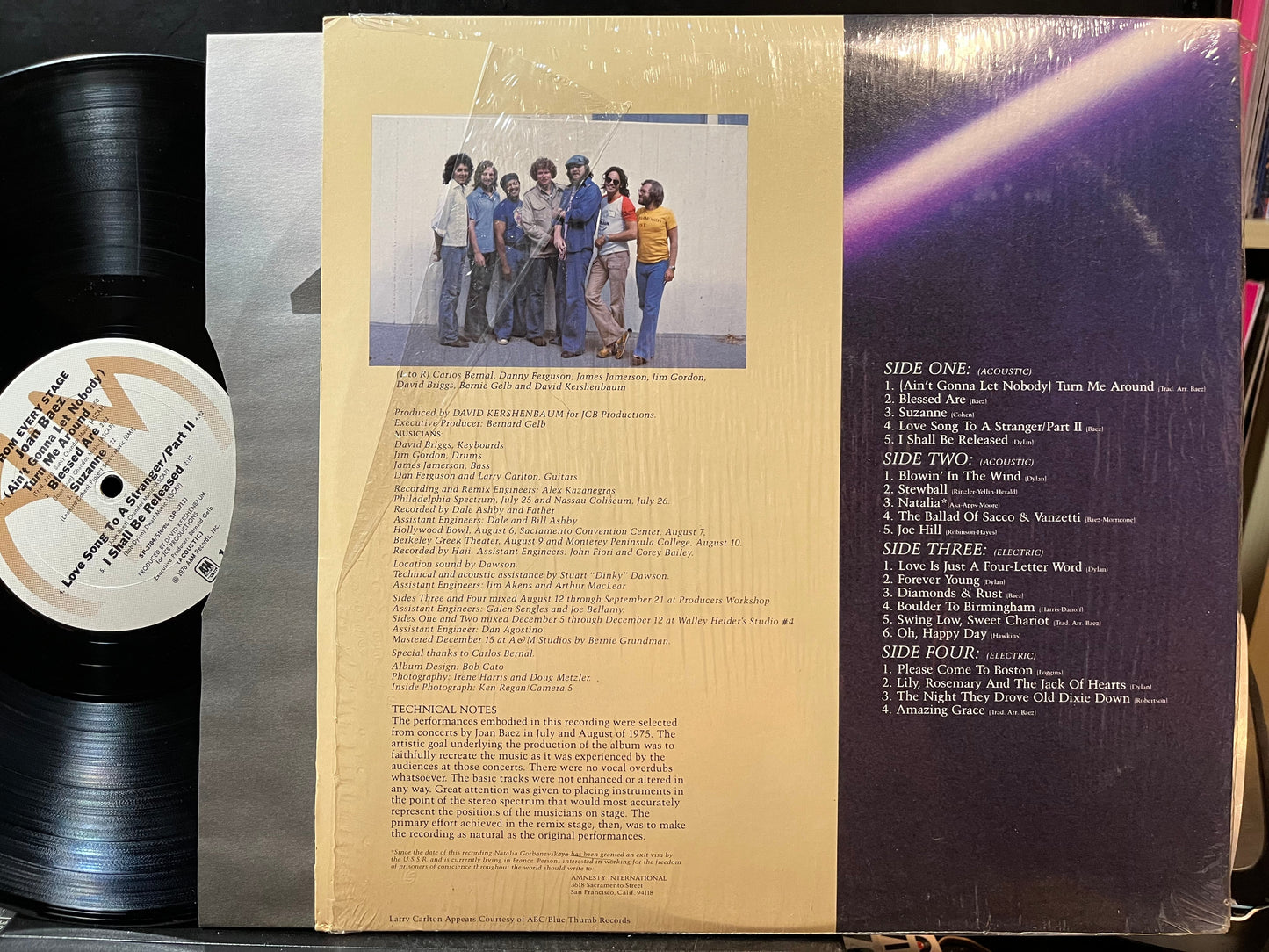 Joan Baez - From Every Stage (2xVINYL) | Near Mint- (NM-) Near Mint (NM)