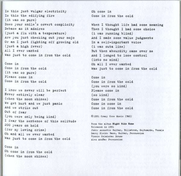 Joni Mitchell - Hits (CD) | Near Mint (NM) Near Mint (NM)