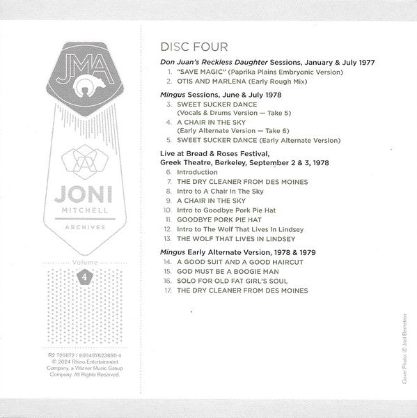 Joni Mitchell - Archives Volume 4: Asylum Years (1976-1980) (6x CD BOX) | Near Mint (NM or M-)