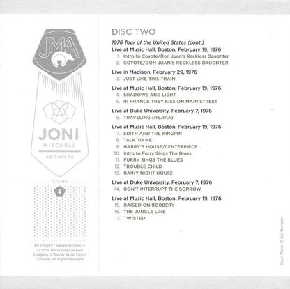 Joni Mitchell - Archives Volume 4: Asylum Years (1976-1980) (6x CD BOX) | Near Mint (NM or M-)