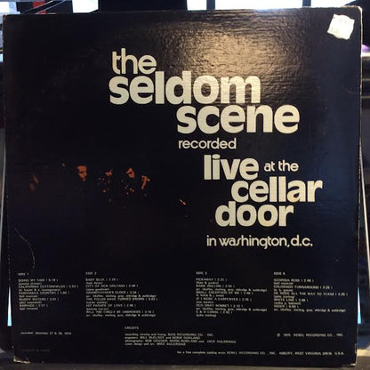 The Seldom Scene - Live At The Cellar Door (2xVINYL) | Near Mint (NM or M-) Excellent (EX)