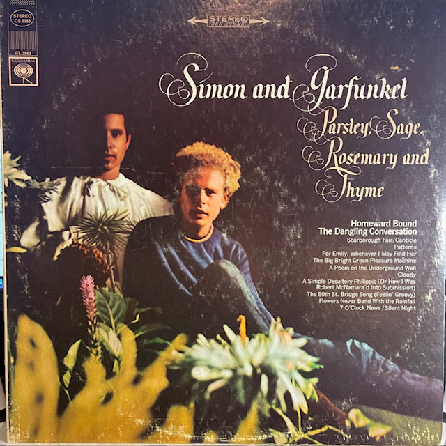 Simon & Garfunkel - Parsley, Sage, Rosemary And Thyme (VINYL) | Very Good Plus (VG+) Very Good (VG)