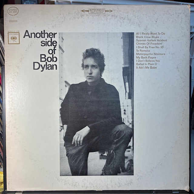 Bob Dylan - Another Side Of Bob Dylan (VINYL) | Very Good Plus (VG+) Very Good Plus (VG+)