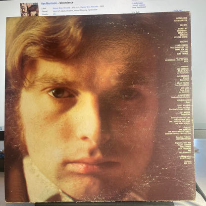 Van Morrison - Moondance (VINYL) | Very Good Plus (VG+) Good Plus (G+)