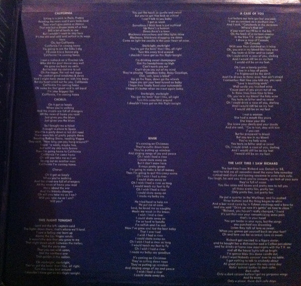 Joni Mitchell - Blue (VINYL) | Very Good Plus (VG+) Very Good (VG)