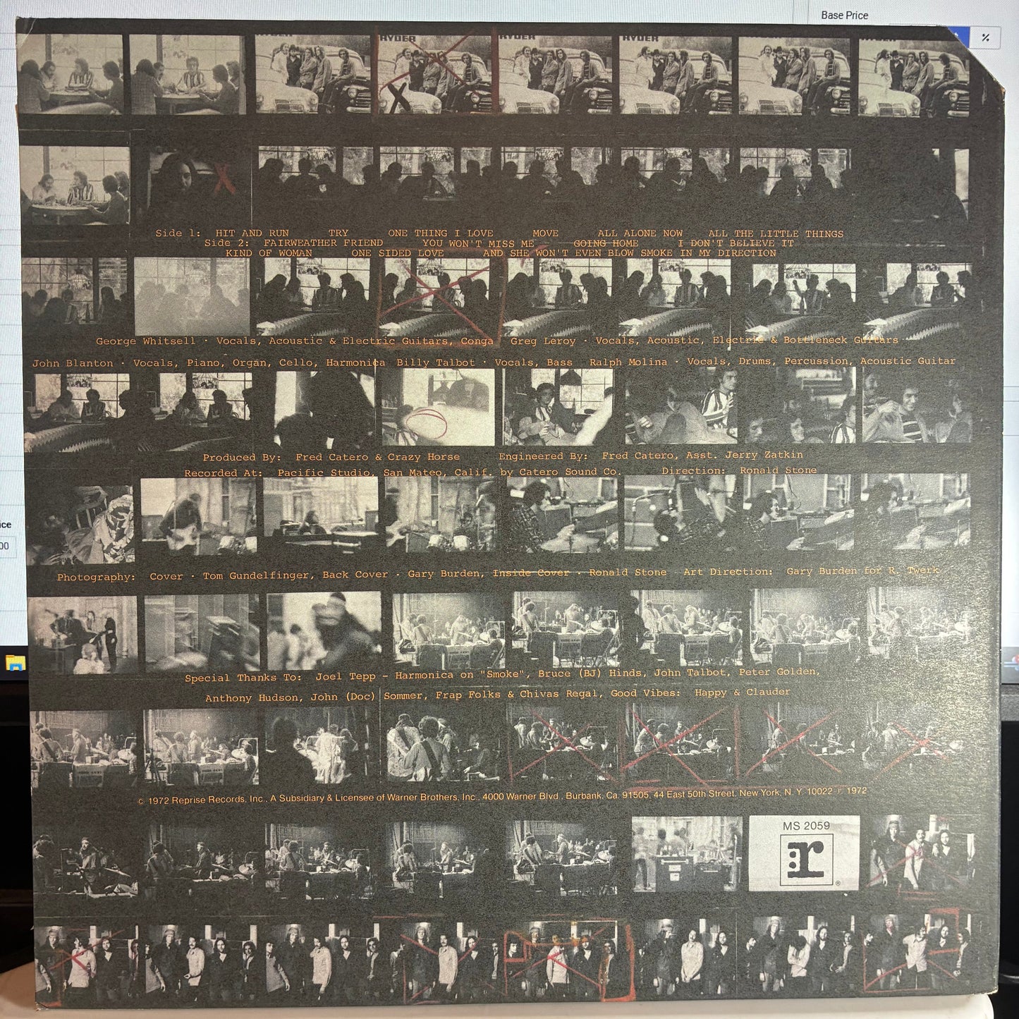 Crazy Horse - Loose (VINYL) | Very Good Plus (VG+) Very Good Plus (VG+)