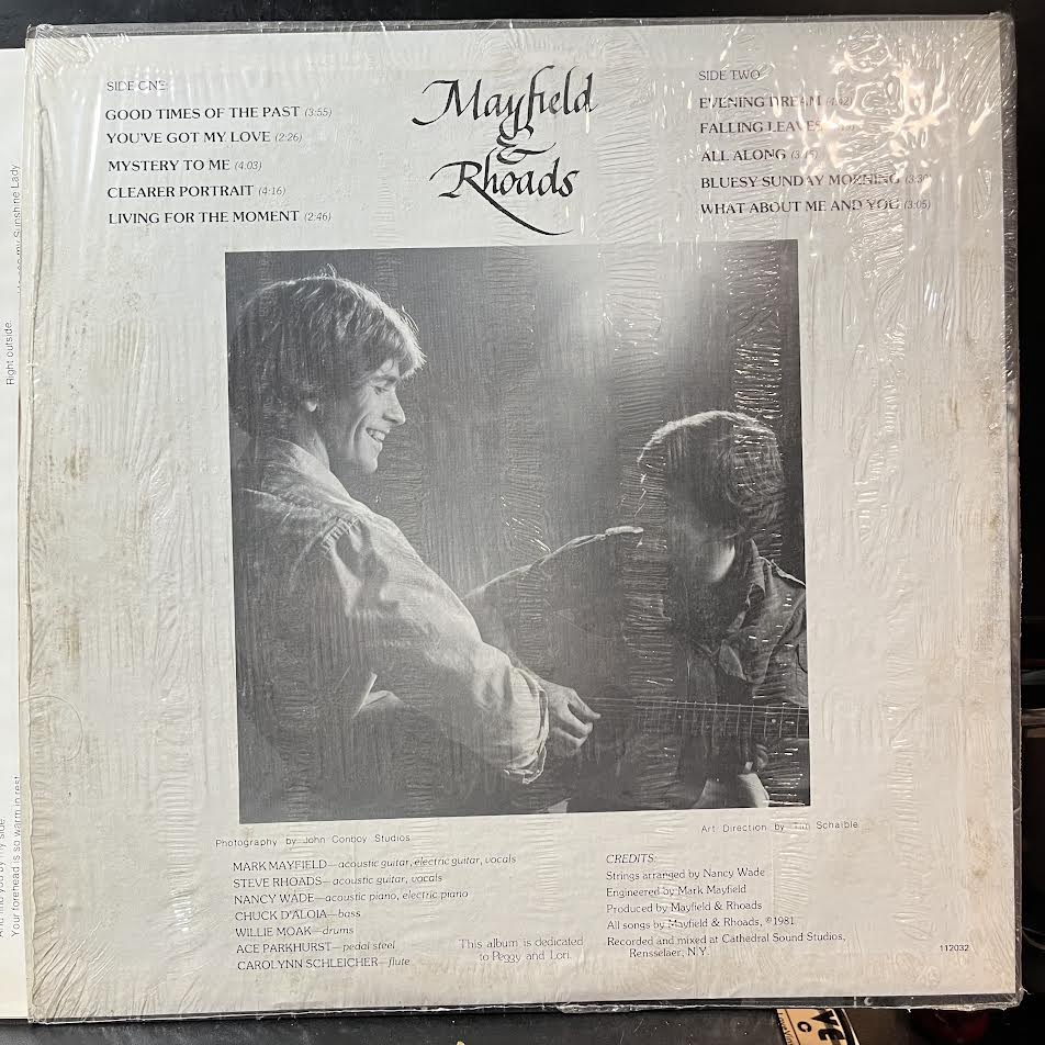 Mayfield & Rhoads - Mayfield & Rhoads (VINYL) | Very Good Plus (VG+) Near Mint (NM)