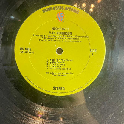 Van Morrison - Moondance (VINYL) | Very Good Plus (VG+) Good Plus (G+)