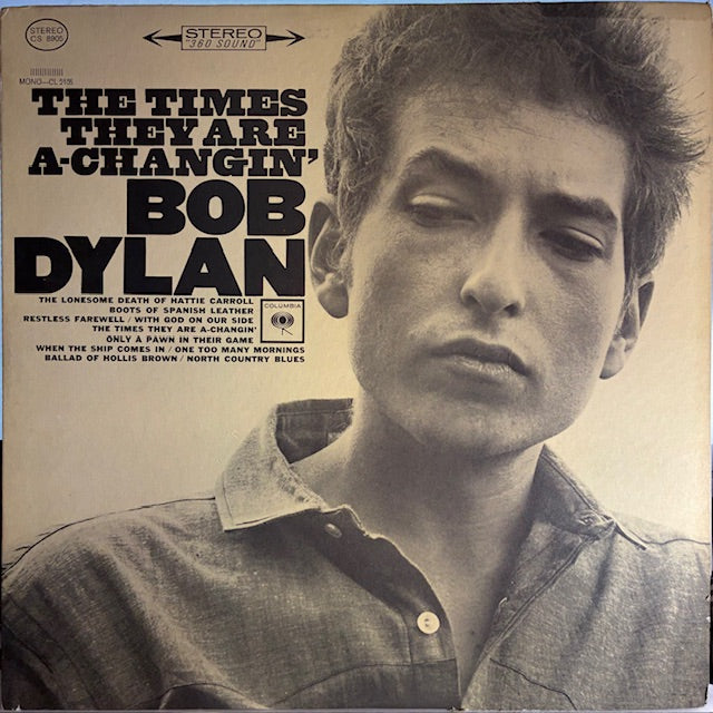 Bob Dylan - The Times They Are A-Changin' (VINYL) | Very Good (VG) Very Good Plus (VG+)