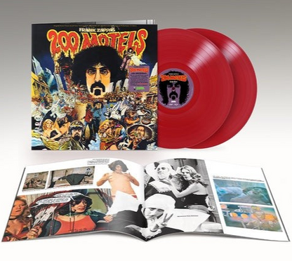Frank Zappa - 200 Motels (Original Soundtrack) (180 Gram Red Colored Vinyl, 50th Anniversary Edition) (2 Lp's) |