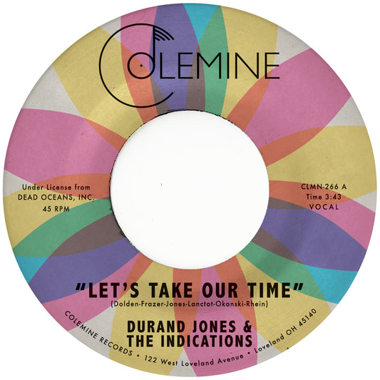 Durand Jones & The Indications - Let's Take Our Time / Flower Moon (RANDOM COLOR VINYL 7") | Mint (M) Mint (M)