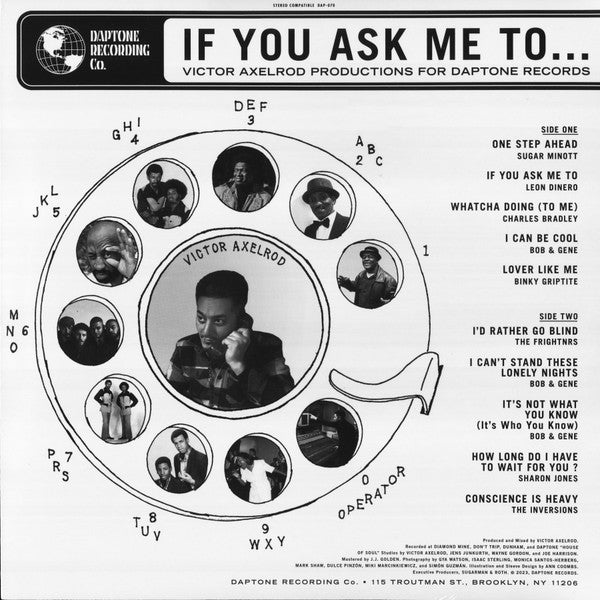 If You Ask Me To... (Victor Axelrod Productions For Daptone Records) | Mint (M) Mint (M)