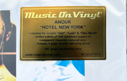 Anouk - Hotel New York (MAGENTA VINYL / NUMBERED) |