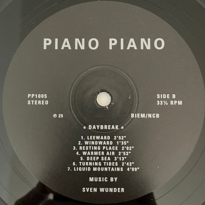 Sven Wunder - Daybreak (VINYL 12") | Mint (M) Mint (M)