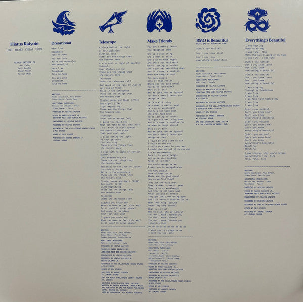 Love Heart Cheat Code (BLUE VINYL) | Mint (M) Mint (M)