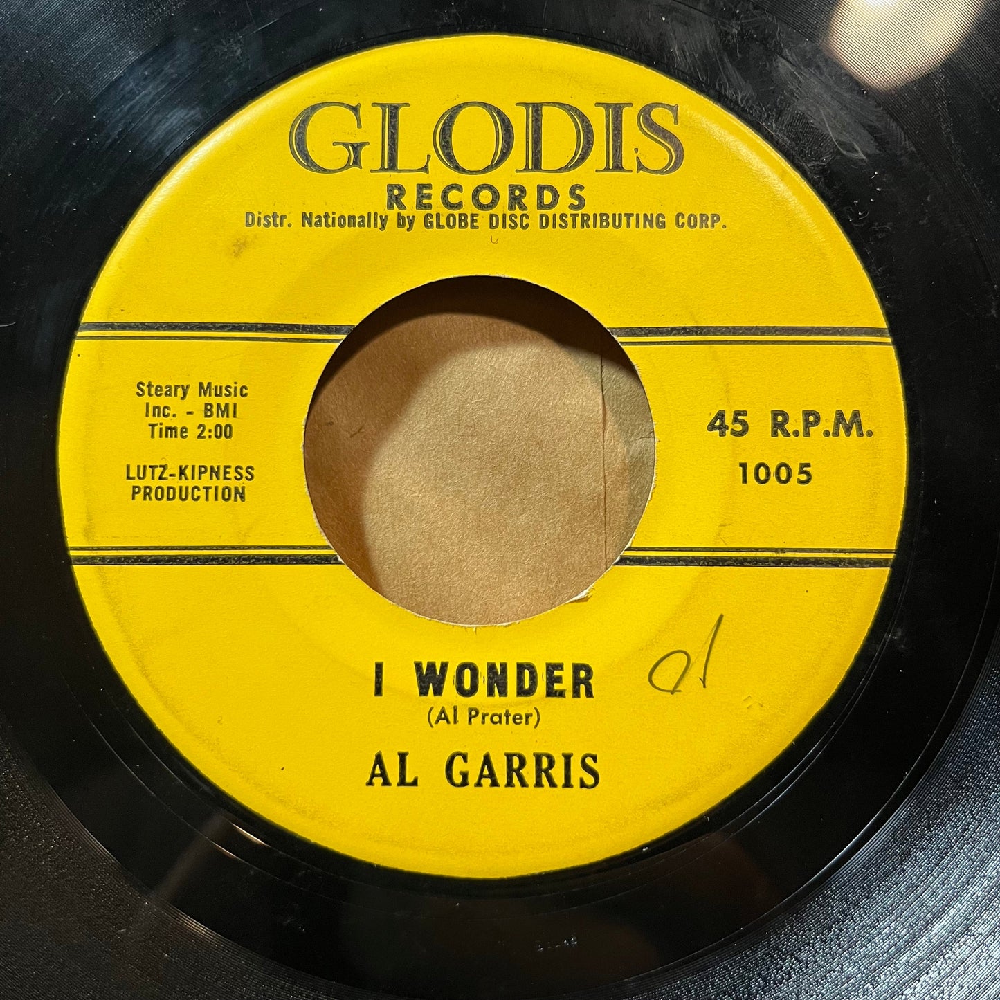 Al Garris - That's All / I Wonder (7" VINYL) | Very Good (VG) Generic