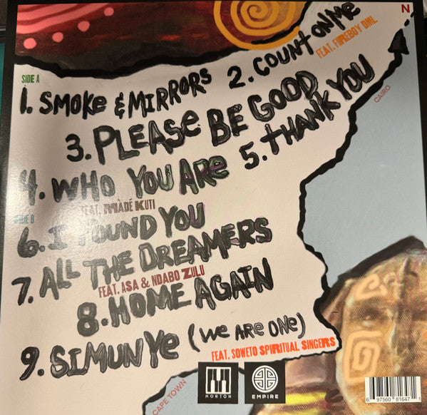 PJ Morton - Cape Town to Cairo (GREEN MARBLE VINYL) | Mint (M) Mint (M)