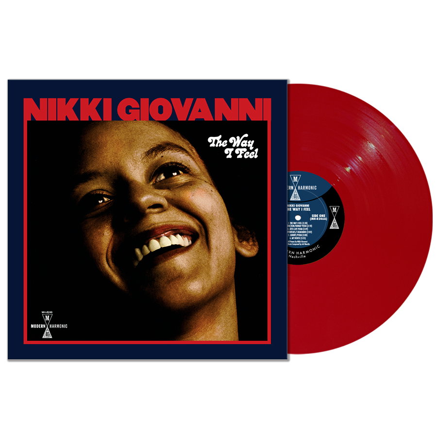 Nikki Giovanni - The Way I Feel (OPAQUE RED VINYL) | Mint (M) Mint (M)