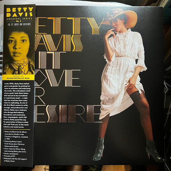 Is It Love Or Desire (SILVER VINYL) | Mint (M) Mint (M)