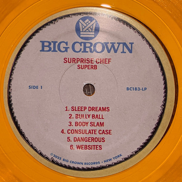 Superb (IEX: TRANSLUCENT TANGERINE VINYL) | Mint (M) Mint (M)