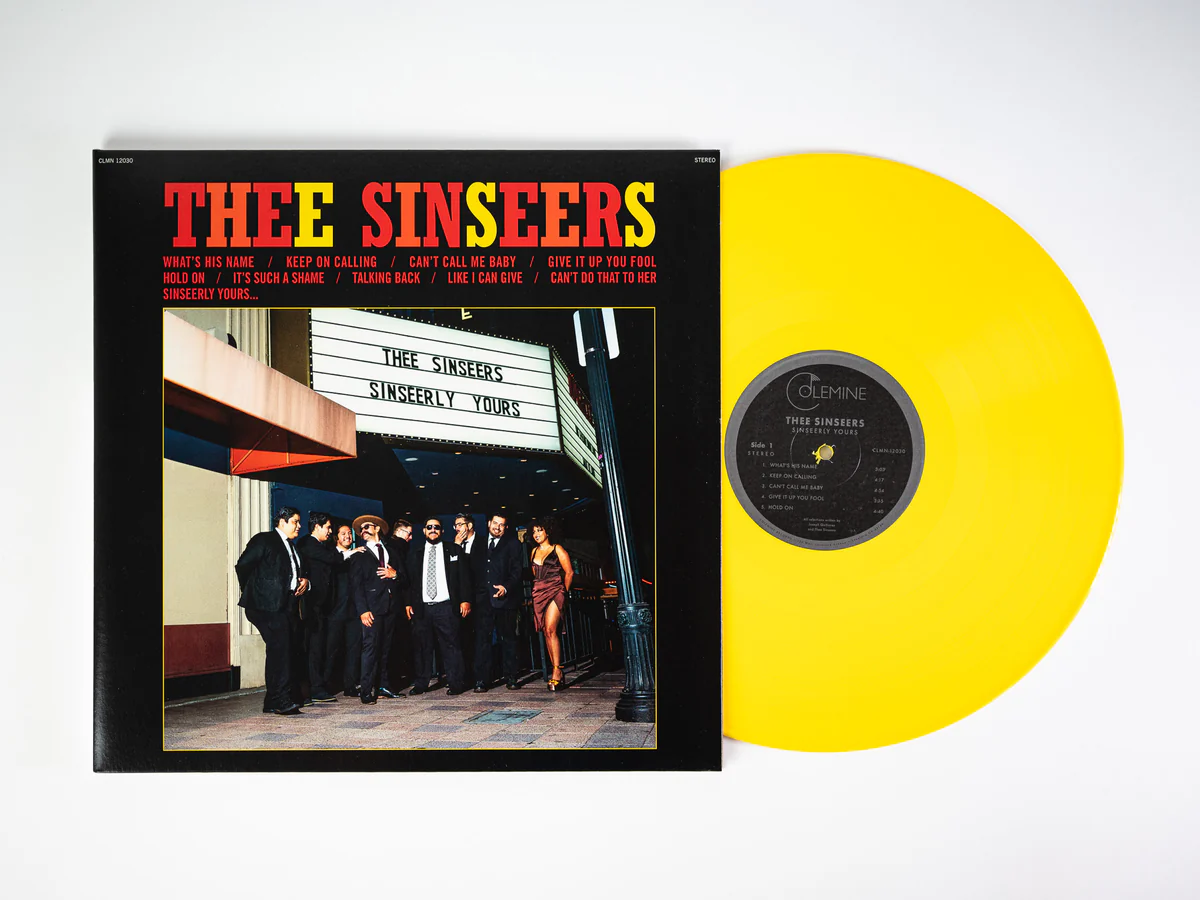Thee Sinseers - Sinseerly Yours (OPAQUE YELLOW VINYL) | Mint (M) Mint (M)