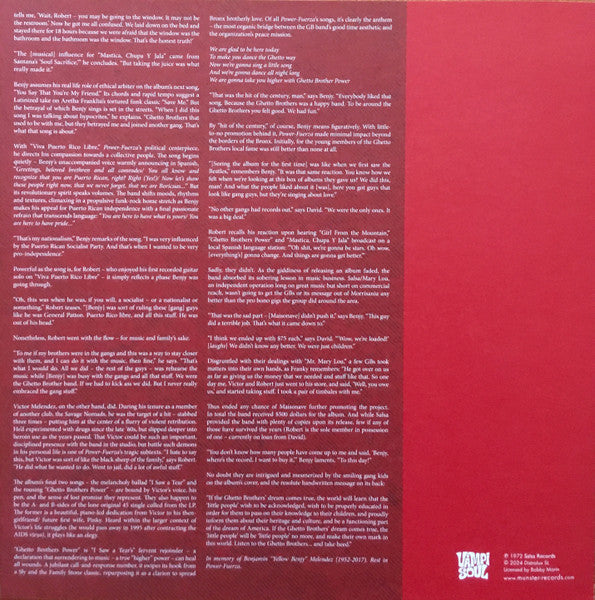 Power-Fuerza (VINYL) | Mint (M) Mint (M)