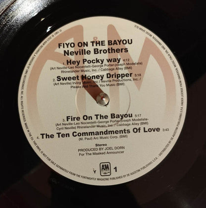 The Neville Brothers - Fiyo On The Bayou (VINYL - ITALY 2024) | Mint (M) Mint (M)