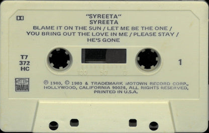 Syreeta (Cassette) | Mint (M) Mint (M)
