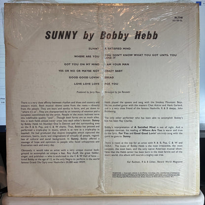 Bobby Hebb - Sunny (VINYL) | Mint (M) Excellent+ (EX+)