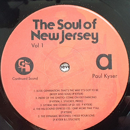 The Soul Of New Jersey Vol.1 (VINYL) | Mint (M) Mint (M)