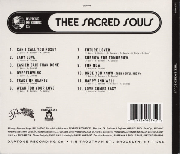 Thee Sacred Souls (CD) | Mint (M) Mint (M)