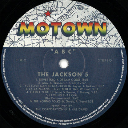 The Jackson 5 - ABC (VINYL IMPORT) |