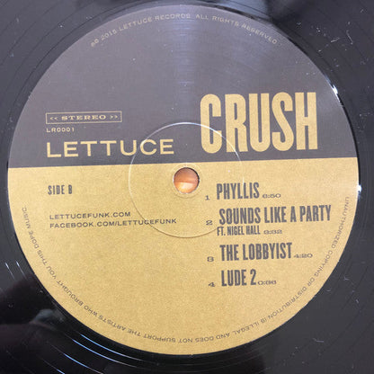 Lettuce (3) - Crush (2xVINYL) |