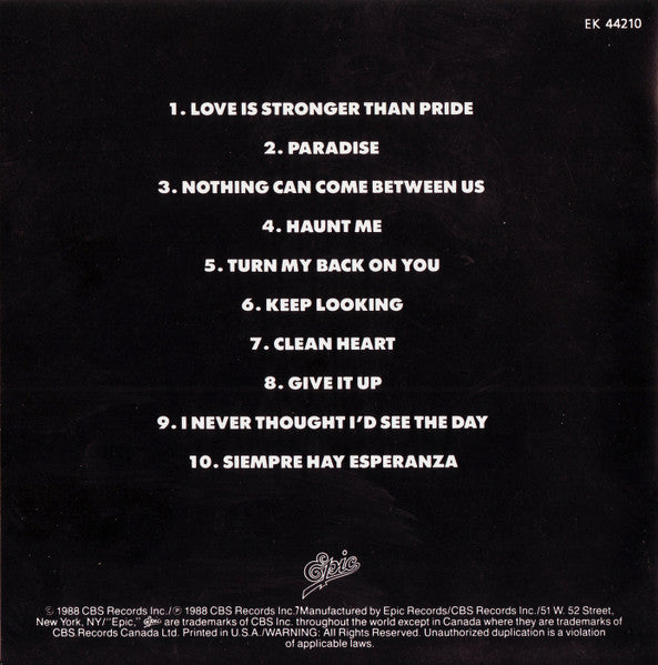 Sade - Stronger Than Pride (CD) | Mint (M) Mint (M)