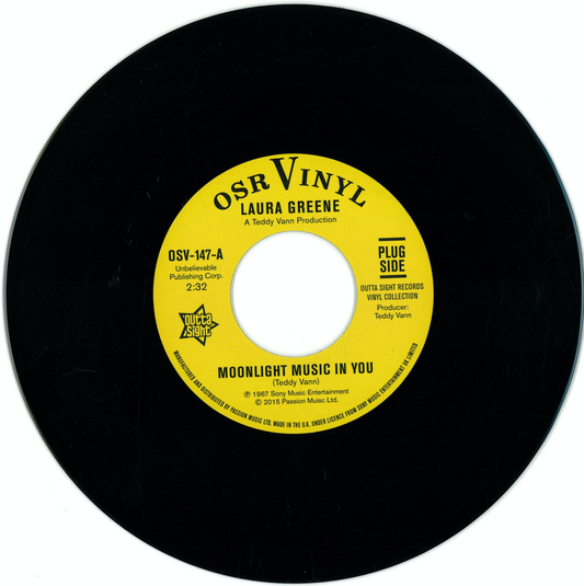 Laura Greene / Peggy March - Moonlight Music And You / If You Loved Me (VINYL 7") | Mint (M) Mint (M)
