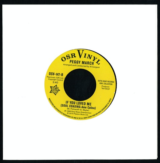 Laura Greene / Peggy March - Moonlight Music And You / If You Loved Me (VINYL 7") | Mint (M) Mint (M)