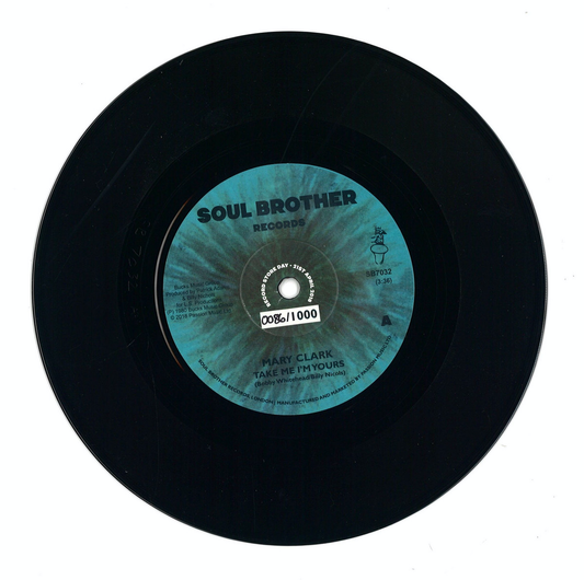 Mary Clark - Take Me I'm Yours / You Got Your Hold On Me (VINYL 7") | Mint (M) Mint (M)
