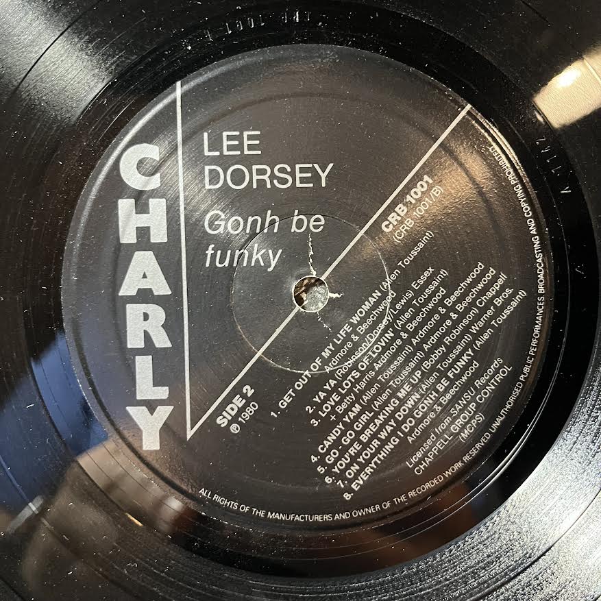Lee Dorsey - Gonh Be Funky (VINYL) | Excellent+ (EX+) Excellent+ (EX+)