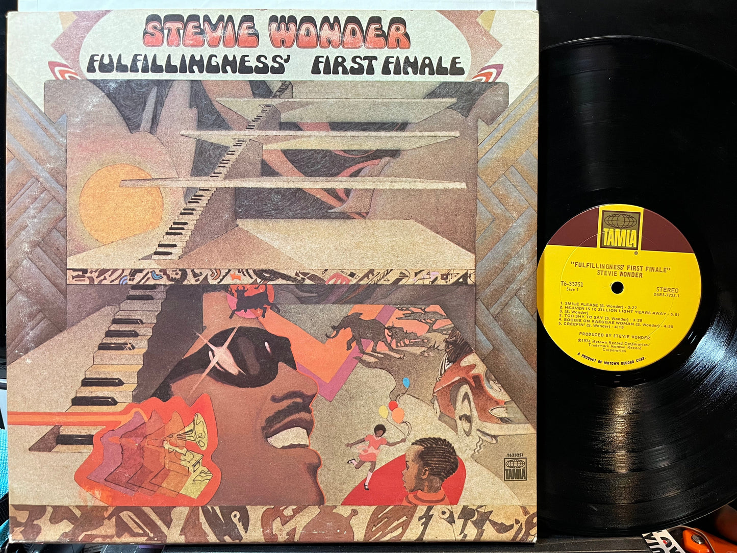 Stevie Wonder - Fulfillingness' First Finale (VINYL) | Excellent+ (EX+) Excellent (EX)