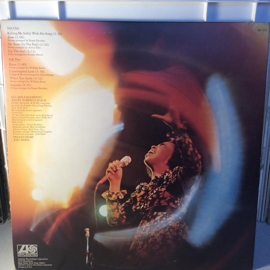 Roberta Flack - Killing Me Softly (VINYL) | Excellent+ (EX+) Excellent (EX)