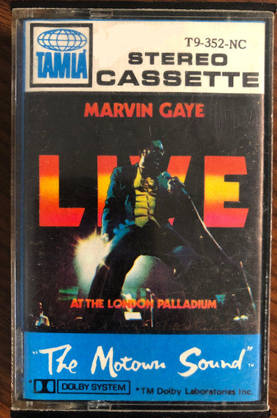 Marvin Gaye - Live At The London Palladium (CASSETTE) | Excellent (EX) Excellent (EX)