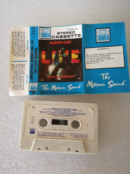 Marvin Gaye - Live At The London Palladium (CASSETTE) | Excellent (EX) Excellent (EX)