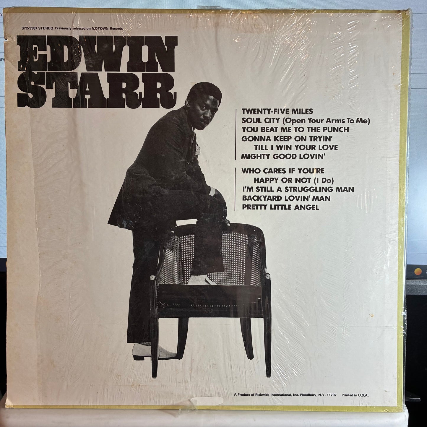 Edwin Starr - 25 Miles (VINYL) | Excellent (EX) Excellent (EX)