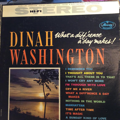 Dinah Washington - What A Diff'rence A Day Makes! (VINYL) | Near Mint- (NM-) Excellent+ (EX+)