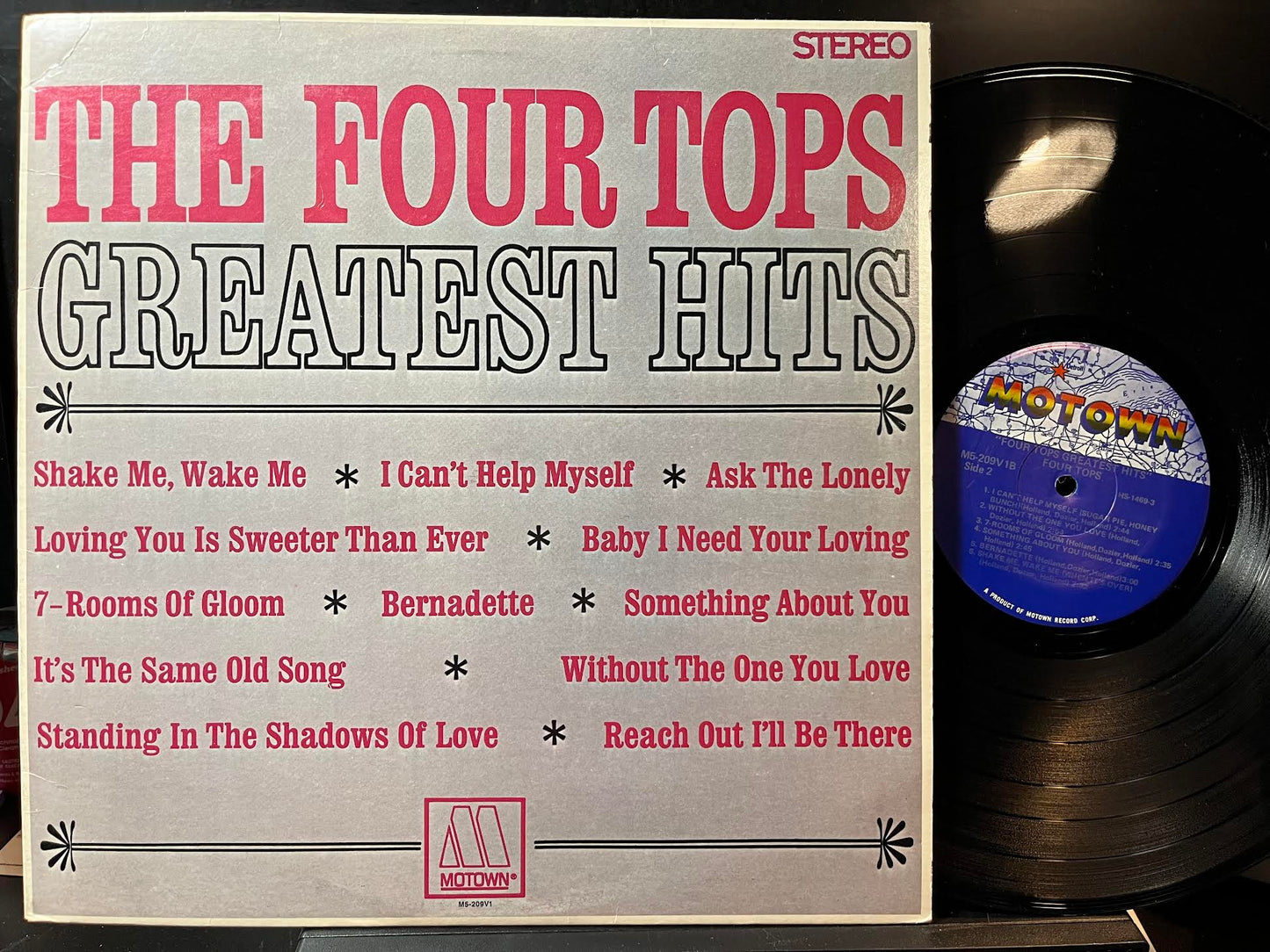 Four Tops - Greatest Hits (VINYL) | Near Mint (NM) Excellent+ (EX+)